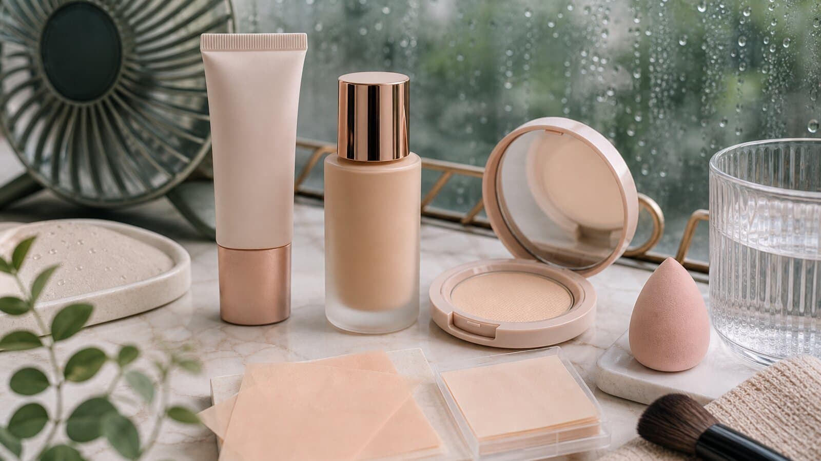Base makeup cho da dầu nóng ẩm