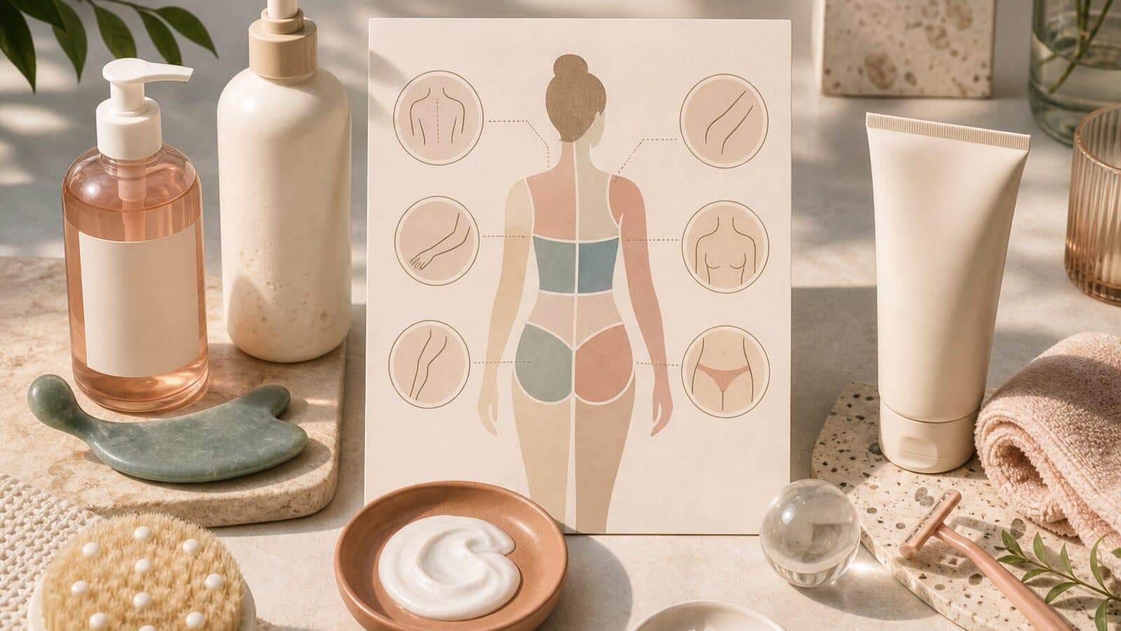 Pillar bodycare theo từng vùng cơ thể