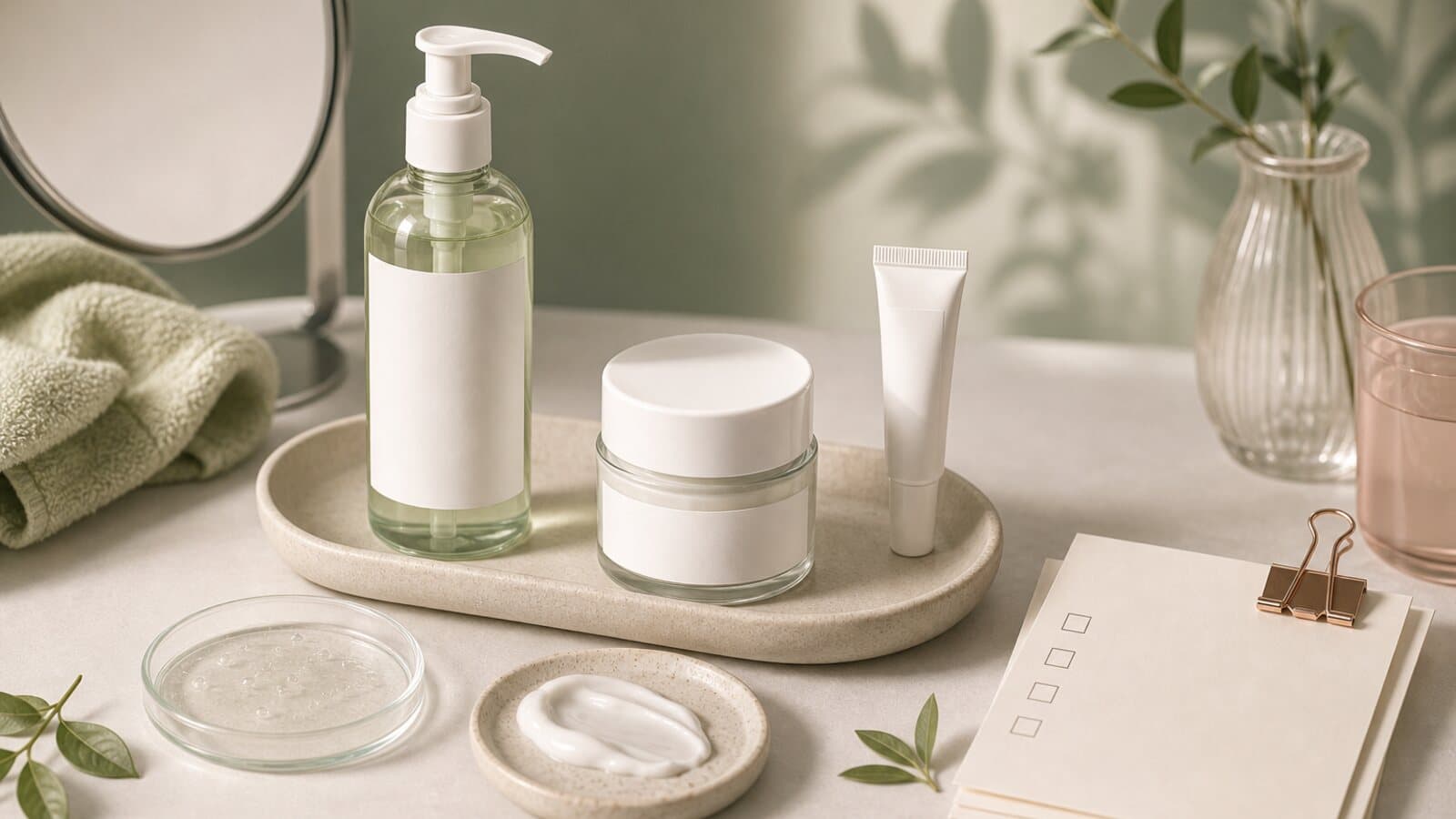 Routine da mụn nhạy cảm