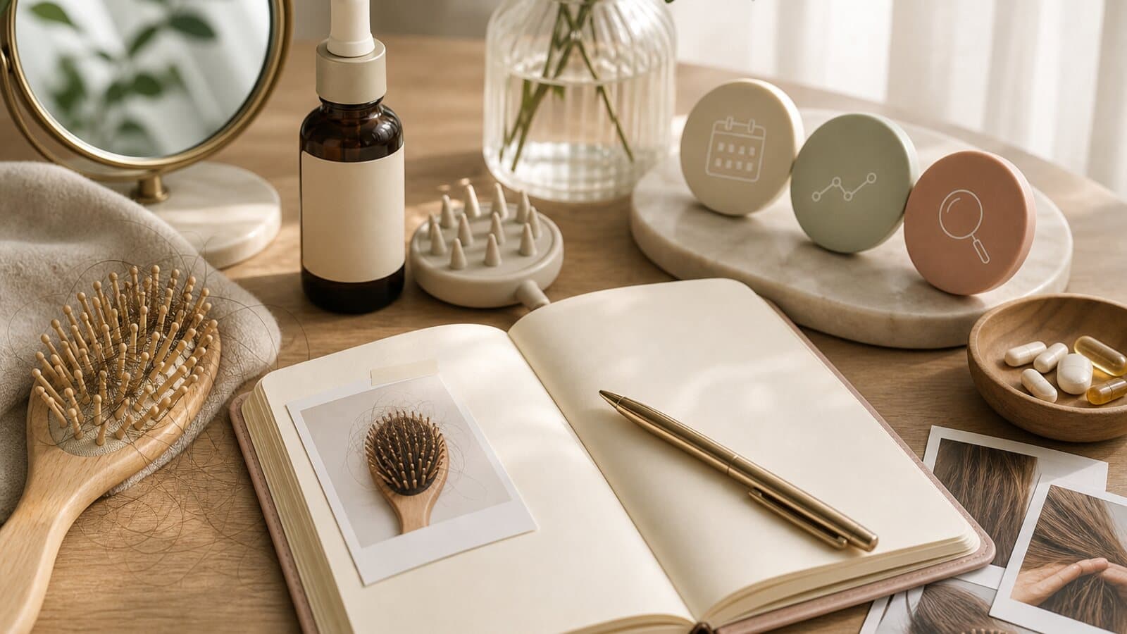 Tóc rụng sau stress theo dõi thế nào